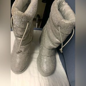 Steve Madden Phoenix Rhinestone Boots
